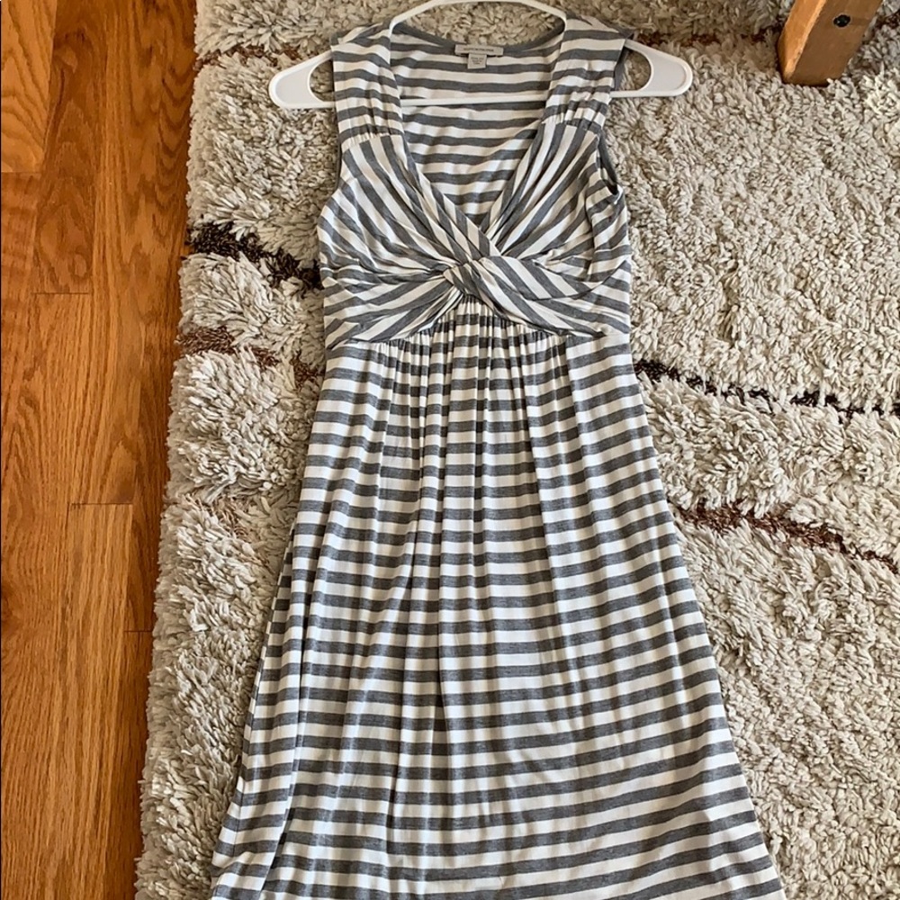 Boston proper stripe dress